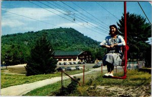 Postcard TOURIST ATTRACTION SCENE Laconia New Hampshire NH AO2144