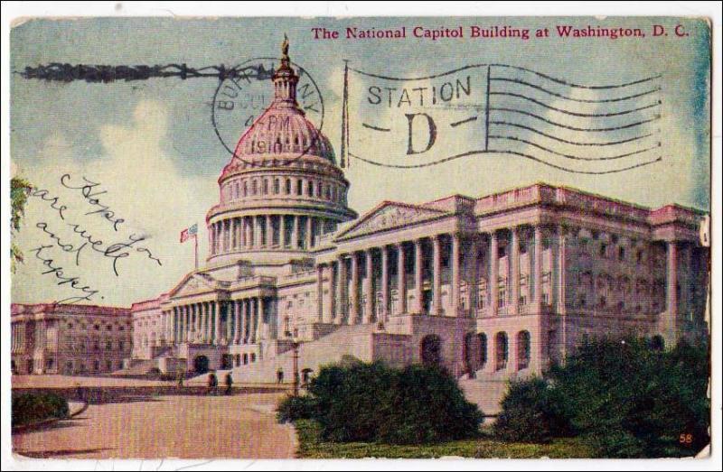 National Capitol, Washington DC   (damaged)