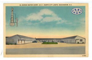 NC - Rockingham. El Dorado Motor Court