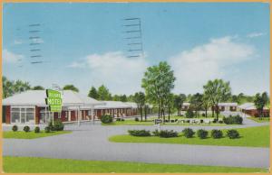 Fayetteville, N.C. Bel-Aire Motel and Restaurant - 1960