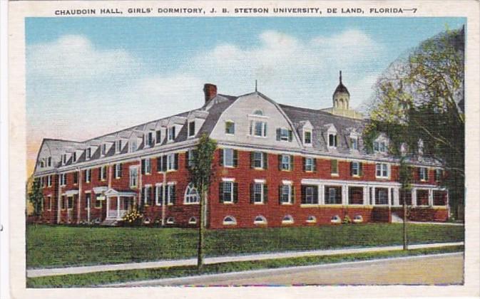 Florida Deland Chaudoin Hall Girls' Dormitory John B Stetson University