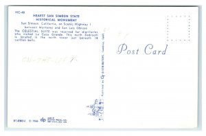 Postcard Hearst San Simeon CA - Celestial Suite M19