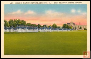 Virginia Military Institute, Dress Review on Parade Grounds, Lexington, VA