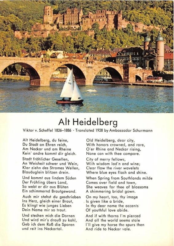 BG13112 ship bateaux alt  heidelberg  germany