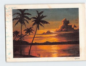 Postcard Pacific Sunset, Guam