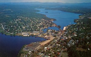 NH - Laconia. Air View of Paugus Bay