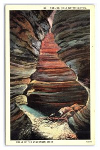 The Jug Cold Water Canyon Dells Of The Wisconsin River Postcard