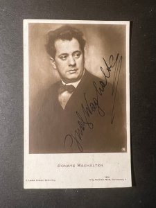 Mint Judaica Germany Postcard Jonatz Wagmalter RPPC Portrait Signed Signature