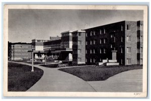 1951 Shaw Hall Michigan State College East Lansing Michigan MI Vintage Postcard