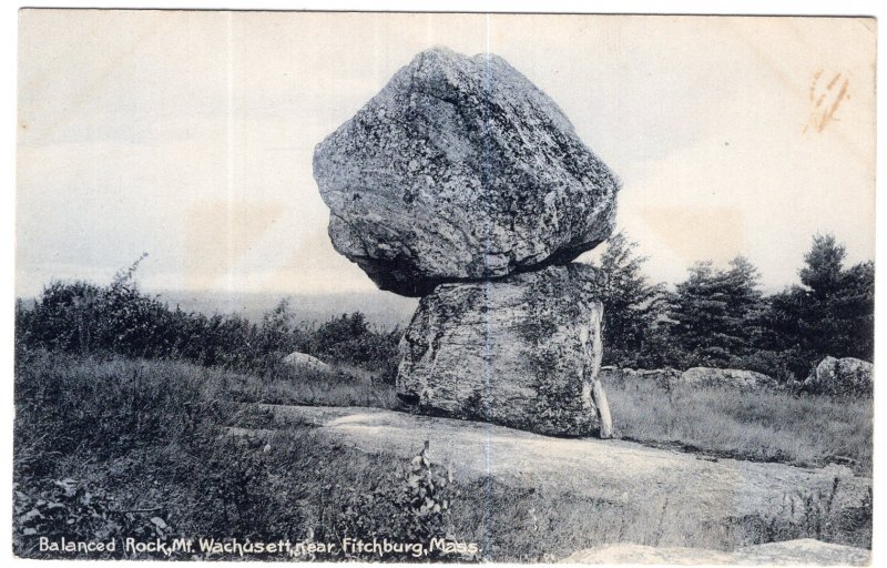 Fitchburg, Mass, Balance Rock, Mt. Wachusett