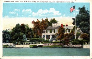 Maine Kennebunkport Greywood Cottage Summer Home Of Margaret Deland