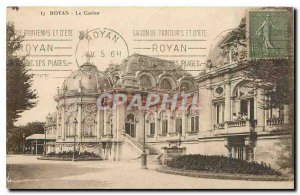 Old Postcard Royan Casino