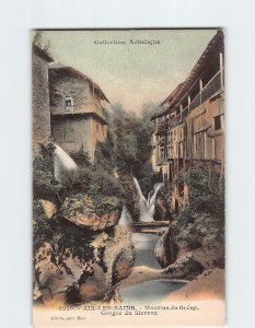 Postcard Gorges du Sierroz Moulins du Grésy Aix Les Bains France