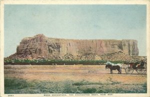 Mesa Encantada, The Enchanted Mesa, New Mexico Vintage Postcard