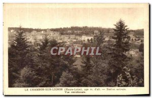 Old Postcard Le Chambon sur Lignon