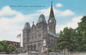 HOLLIDAYSBURG, Pennsylvania, 1930-1940s; County Court House