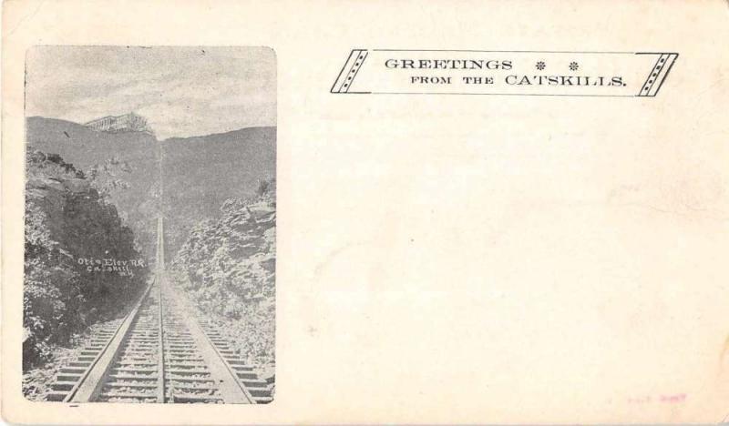 Catskill New York Otis Elevating Railway Antique Postcard J52303