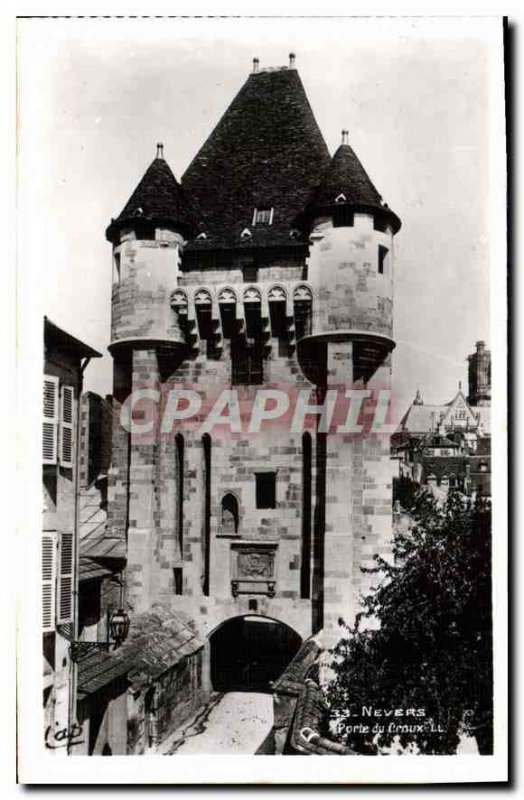 Old Postcard Nevers door Croux