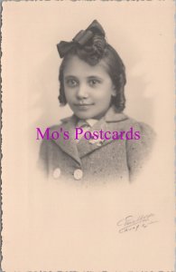Ancestors Postcard - Children, Young Girl, Hairstyle, Vintage Fashion  RS37821