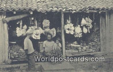 Native Fruit Shop Colombo Ceylon, Sri Lanka Unused 