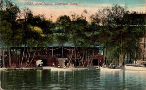 Iowa Ottumwa Boat House 1911