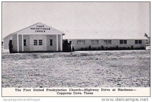 Texas Copperas Cove The First United Presbyterian Church Highway Drive At Har...