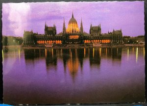 Vintage Postcard Budapest Parliament