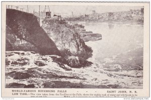 Reversing Falls , Low Tide , SAINT JOHN , New Brunswick , Canada , 00-10s