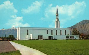 Vintage Postcard Tabernacle Church Of Jesus Christ Latter-Day Saints Ogden Utah