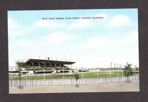 CO Kennel Club Dog Race Track DENVER COLORADO Racing