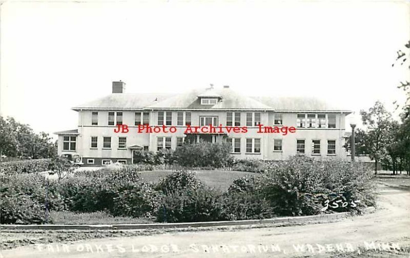 MN, Wadena, Minnesota, RPPC, Fair Oakes Lodge, Sanatorium, Pearson Photo No 3505