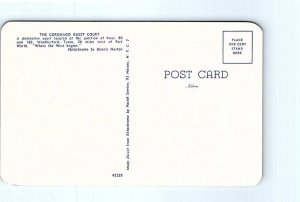 WEATHERFORD, TX Texas ~ CORONADO GUEST COURT c1940s Woody Roadside Postcard
