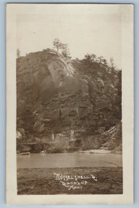 1909 View Of Mussel Shell Round Up Montana MT RPPC Photo Antique Postcard