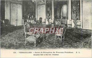 Postcard Old Versailles Solon Reception New President