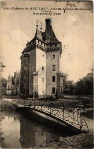 CPA St-AMAND-MONTROND Chateau de MEILLANT - Vue prise du Parc (612655)