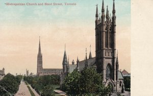 TORONTO, Ontario, Canada, 1900-1910s; Metropolitan Church And Bond Street