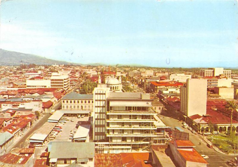 Vista aerea de la ciudad San Jose Costa Rica 1976 