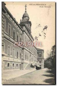 Postcard Old Normal School Aix en Provence