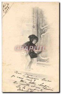 Old Postcard Fantasy Illustrator Child