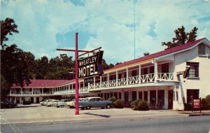 Hot Springs National Park 1960s Postcard Wheatley Motel