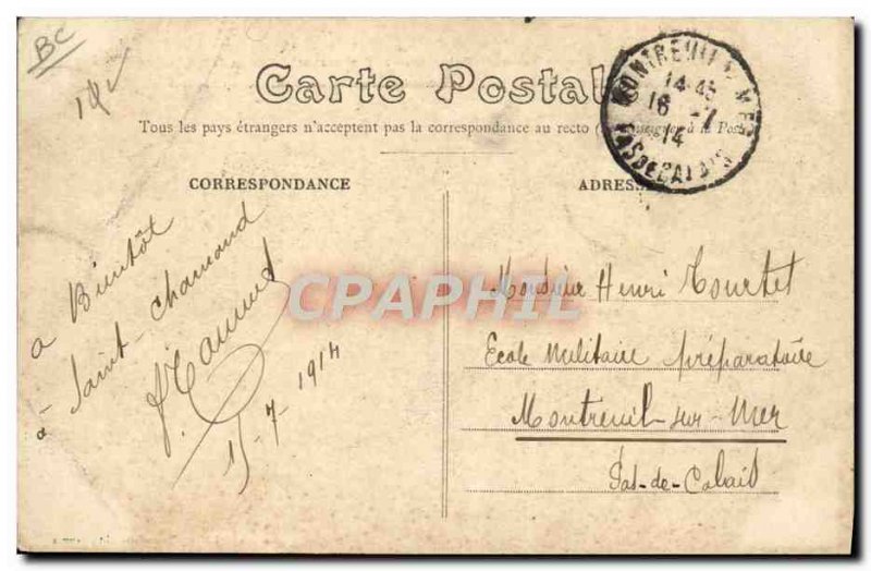 Old Postcard 40th national day of Poincare Gymnastics Rennes movements & # 39...