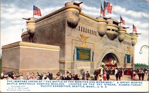 PC Battle of the Monitor and Merrimac Alaska-Yukon-Pacific Exposition Seattle WA