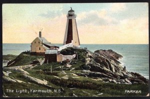 Nova Scotia YARMOUTH The Light Pub Parker Private Post Card pm1909 - DB