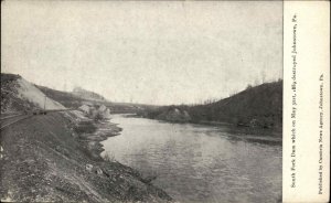 Johnstown Pennsylvania PA South Fork Dam c1910 Vintage Postcard