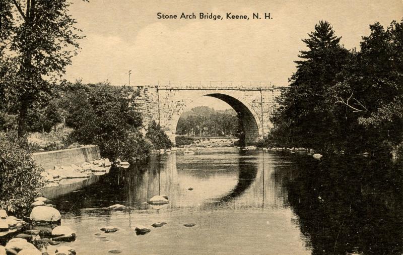 NH - Keene. Stone Arch Bridge 