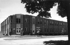 Real Photo Postcard Jr. High School in Grundy Center, Iowa~122223