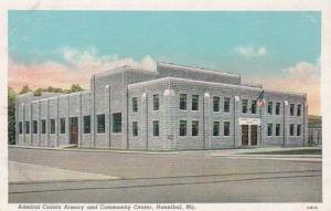 Missouri Hannibal Admiral Coontz Armory and Community Center Curteich