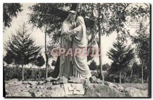 Old Postcard Calvary of Pontchateau