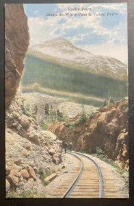 Mint Alaska USA Picture Postcard PPC Rocky Point Scene On White Pass Yukon Route