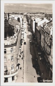 Slovenia Ljubljana Vintage RPPC C066